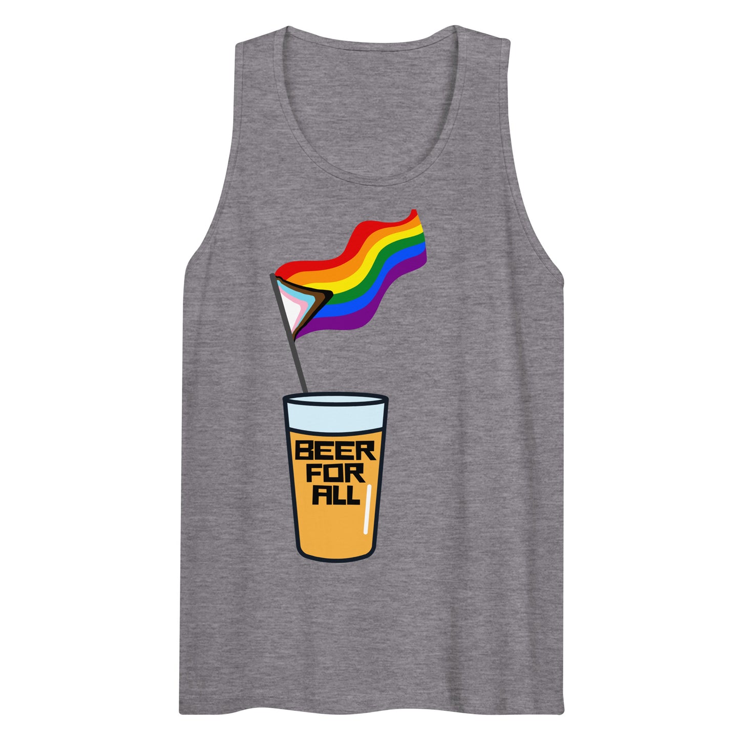 Beer For All Uni-sexy Muscle shirt