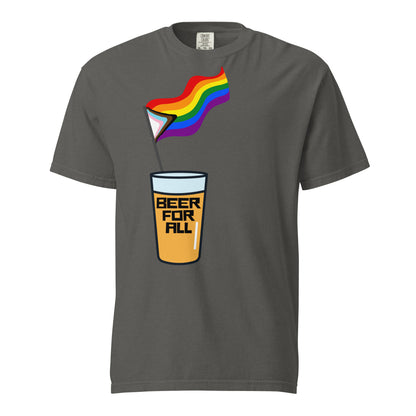 Beer For All Uni-Sexy Heavyweight Tee