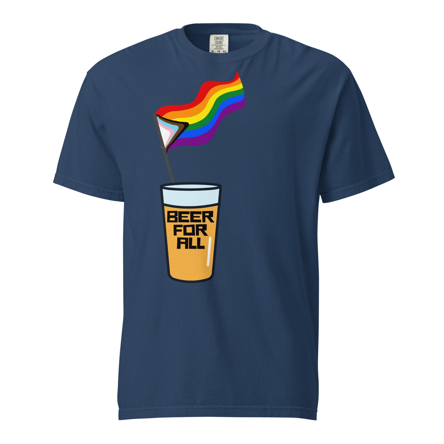 Beer For All Uni-Sexy Heavyweight Tee