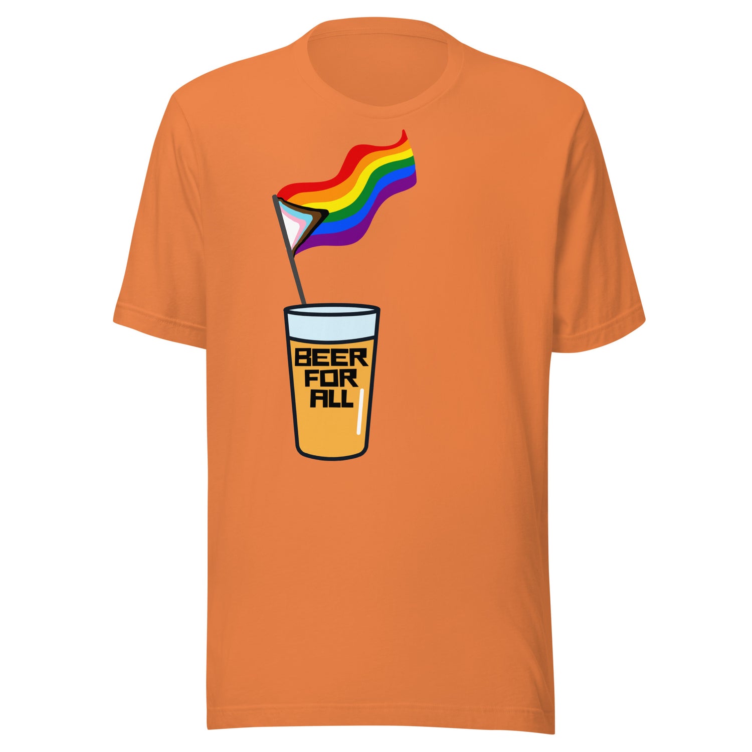 Beer For All Uni-Sexy Soft Style Tee