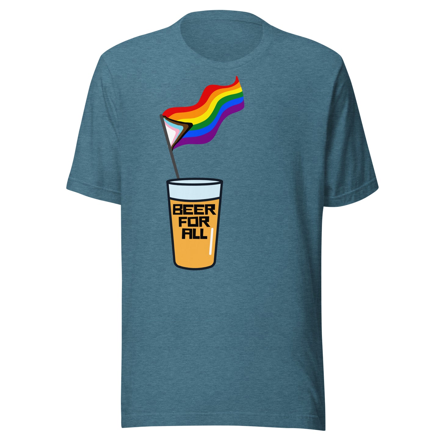 Beer For All Uni-sexy soft style tee