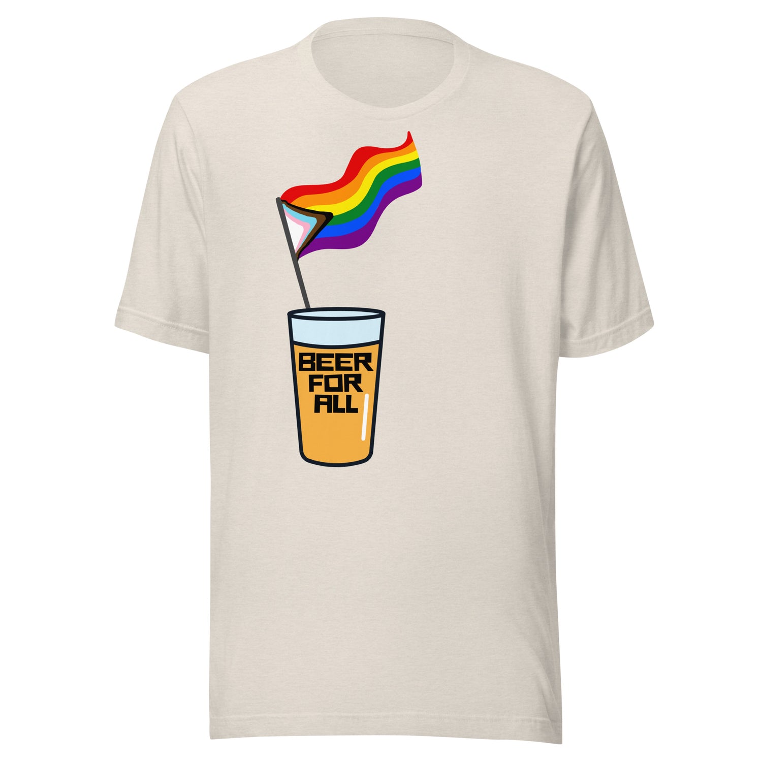 Beer For All Uni-Sexy Soft Style Tee