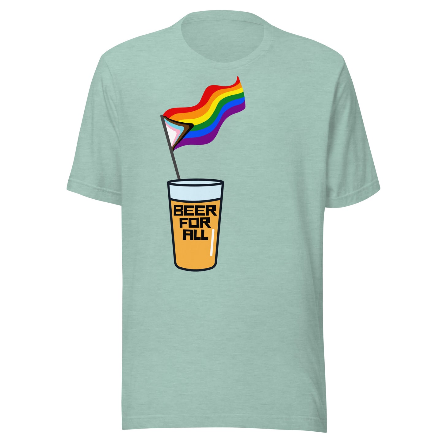 Beer For All Uni-sexy soft style tee