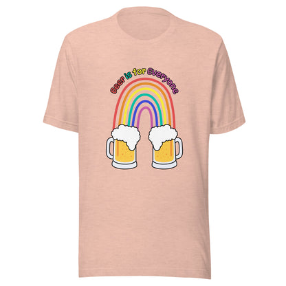 Beer is for Everyone Uni-Sexy Soft Style Tee