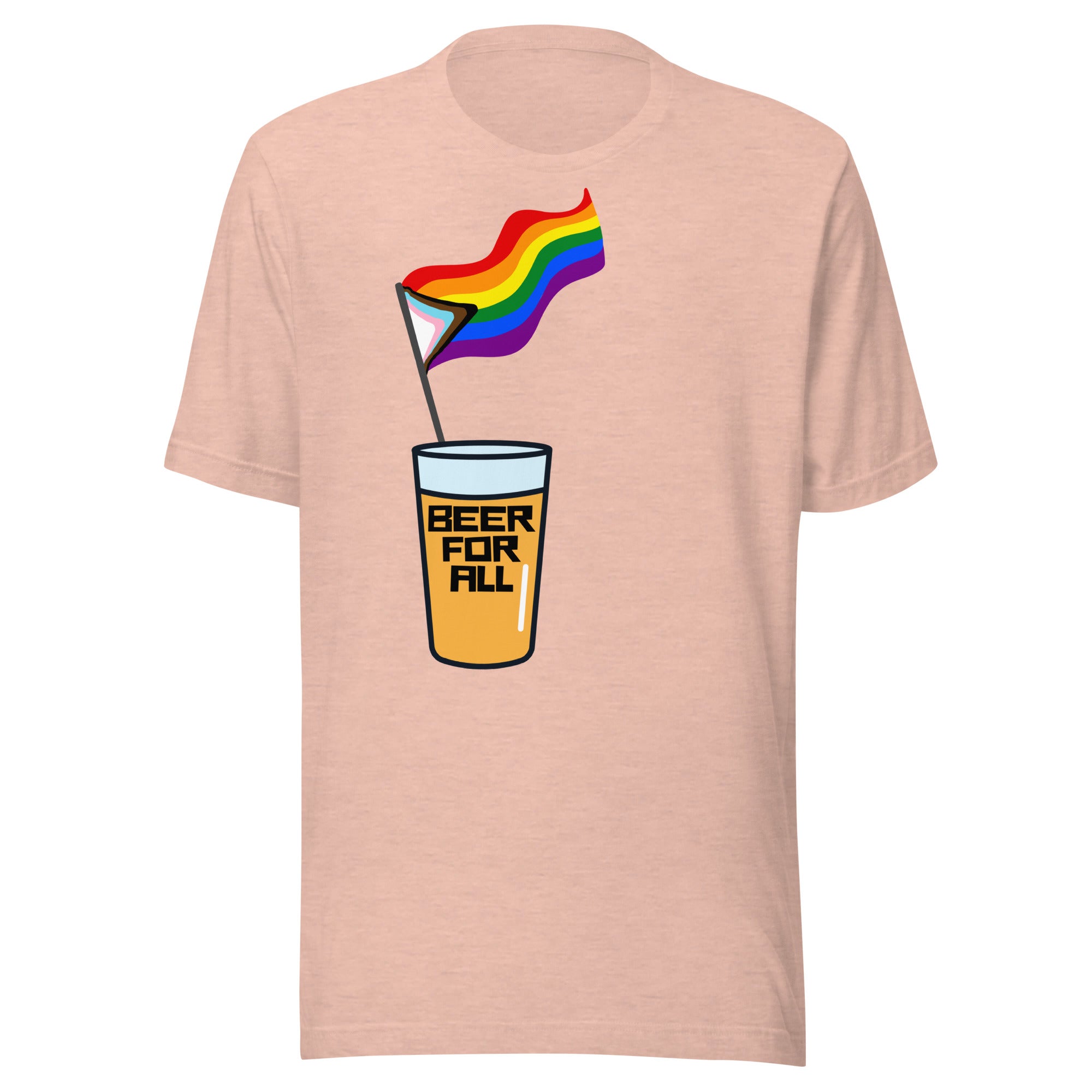 Beer For All Uni-Sexy Soft Style Tee