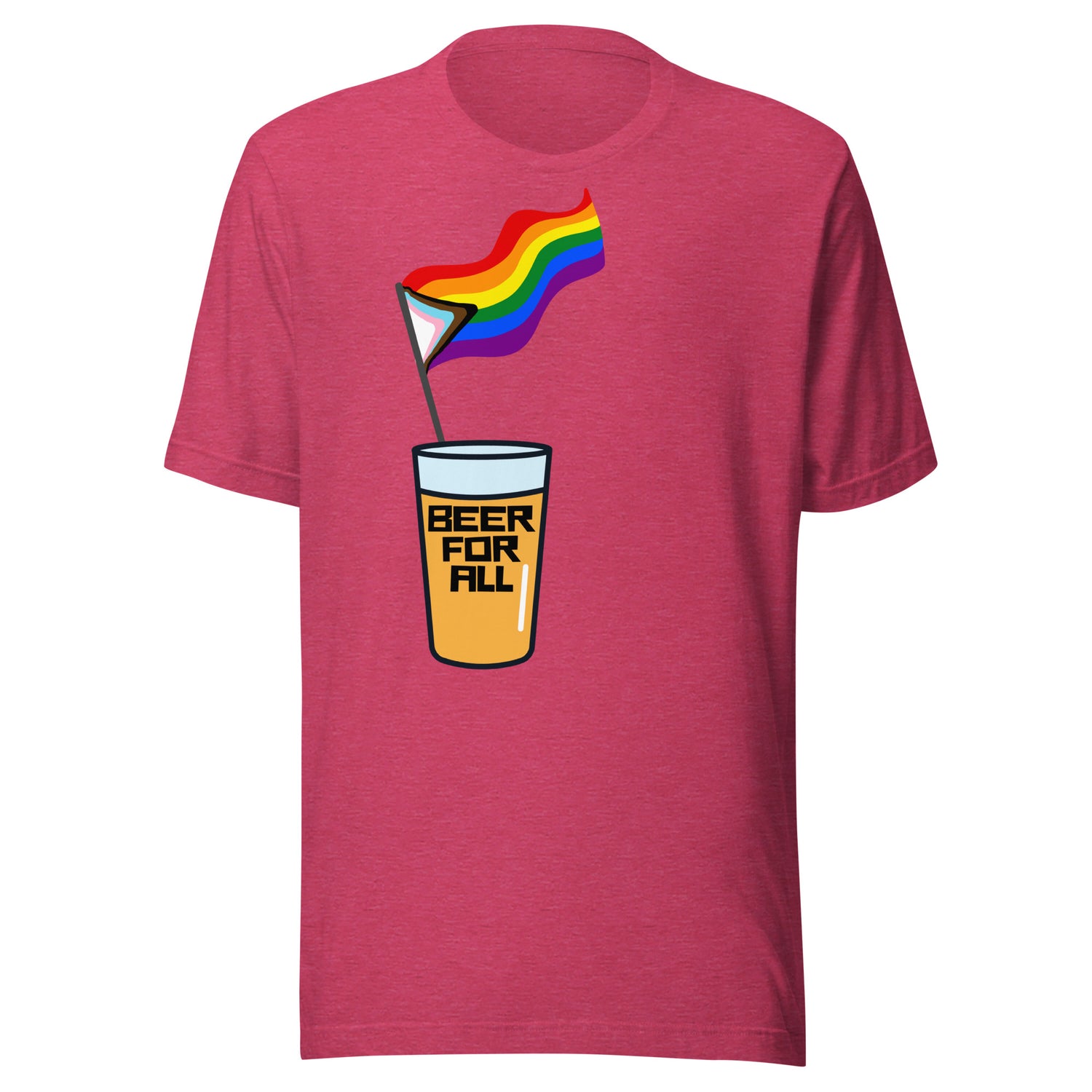 Beer For All Uni-Sexy Soft Style Tee