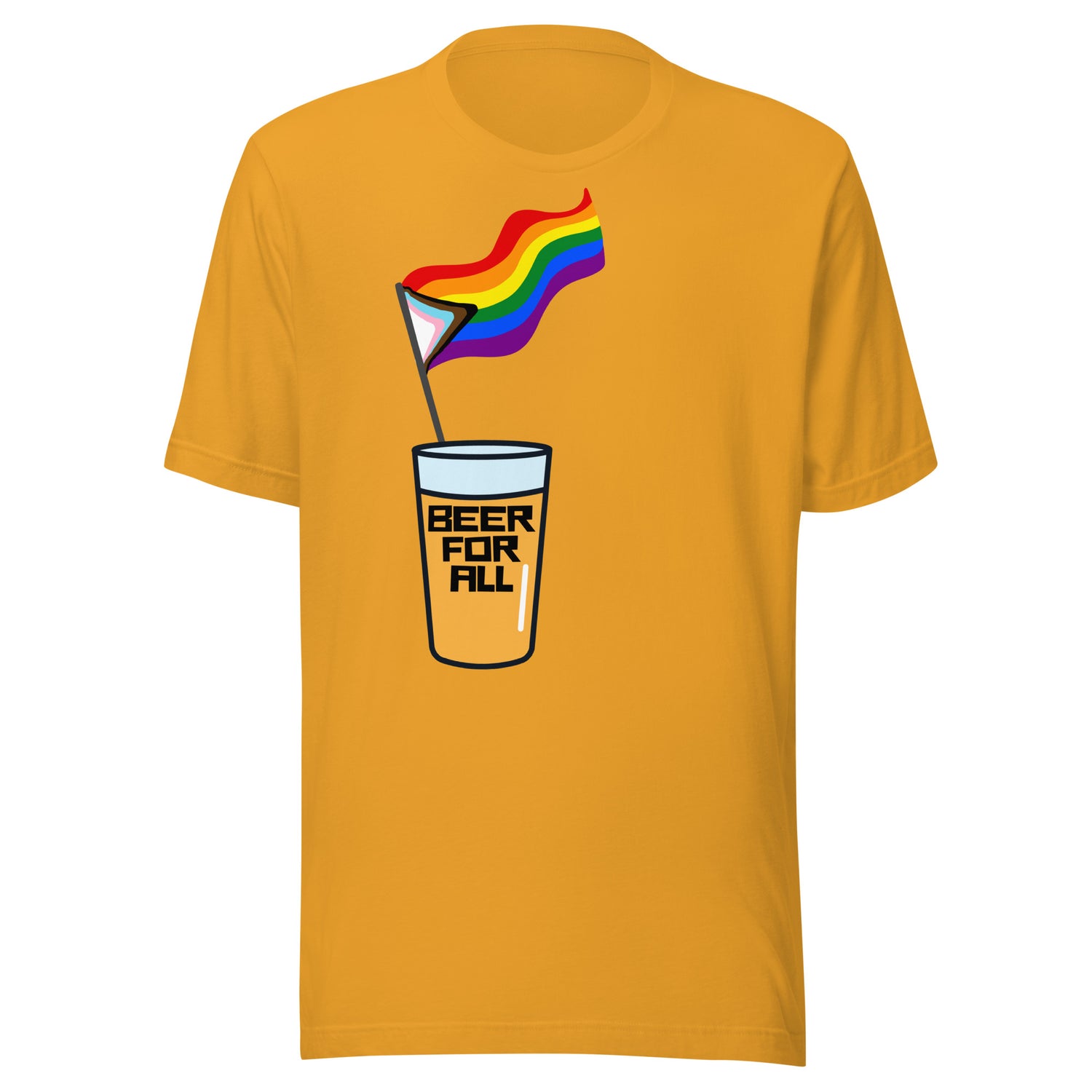 Beer For All Uni-Sexy Soft Style Tee