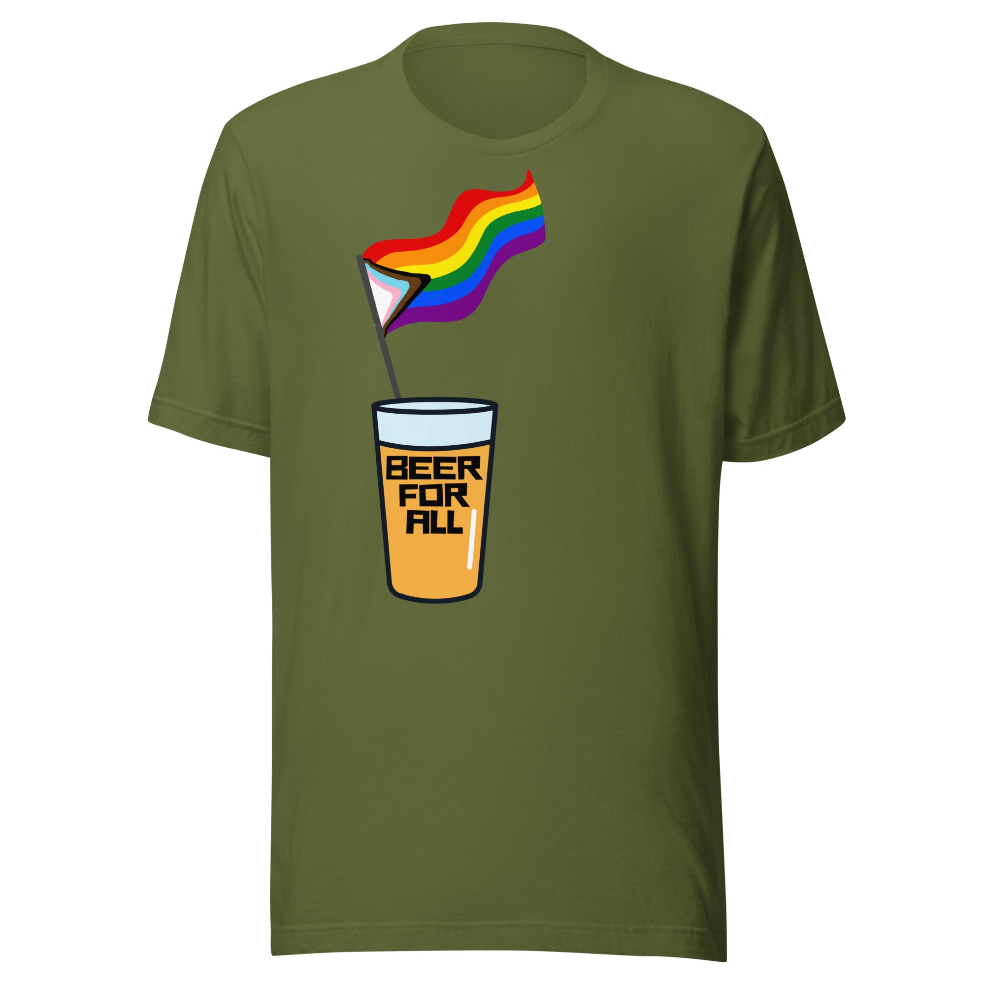 Beer For All Uni-Sexy Soft Style Tee