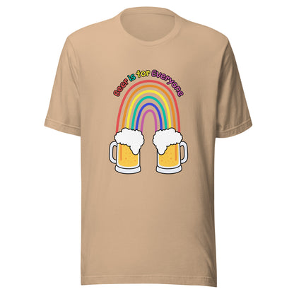 Beer is for Everyone Uni-Sexy Soft Style Tee