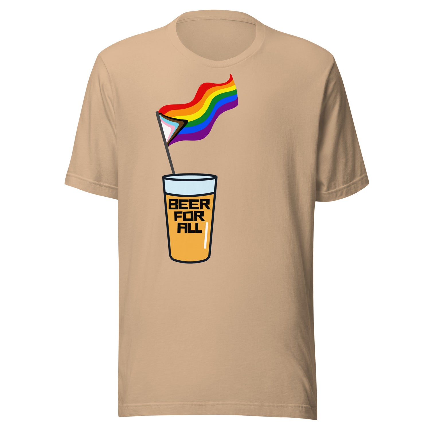 Beer For All Uni-Sexy Soft Style Tee